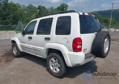 2002 Jeep Liberty Limited Edition из США, поврежденный, VIN 1J8GL58K22W302844